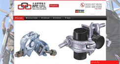 Desktop Screenshot of metalyapiiskele.com